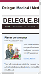 Mobile Screenshot of delegue.be